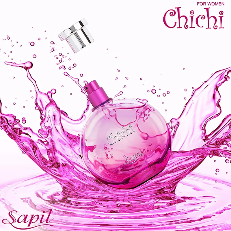 ادکلن چی چی زنانه صورتی ساپیلsapil chichi